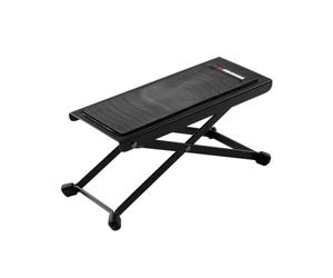 Gator Frameworks Poggiapiedi ergonomico per esercitarsi o esibirsi con (5) posizioni di gioco regolabili in altezza e cuscinetto in gomma per comfort e stabilità (GFW-GTR-FOOTREST)