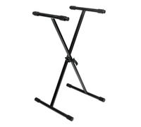 Gator Frameworks, Stand a X per Tastiere, Struttura in Acciaio Regolabile in Altezza, Ideale per Performance Live o in Studio, Facile da Richiudere, Supporta Fino a 45 kg (GFW-KEY-1000X)