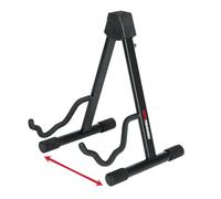GATOR FRAMEWORKS - Supporto Chitarra A-Frame in Acciaio con Imbottitura Protettiva, Regolabile e Pieghevole (GFW-GTRA-4000)