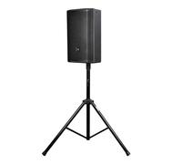 GATOR FRAMEWORKS - Supporto per Casse Acustiche a Treppiede, Altezza Regolabile 119-178 cm, Capacità 50 kg, Finitura Nero (RI-SPKRSTD)