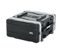 Gator GRR-10L - Rack audio rolling Rack 4 U - Powered 4U Rack Space - Powered