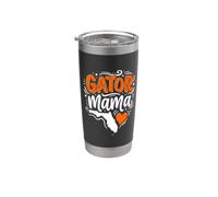 Gator Mama Florida a forma di cuore per madri e mamme regali per donne Bicchiere termico in acciaio inox doppia parete