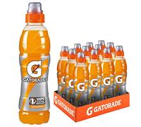 Gatorade, Sport Drink, Bevanda sportiva non Gassata Gusto Arancia, Aiuta il Reintegro dei Sali Minerali Persi, Formato da 12x500 ml