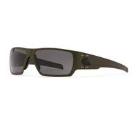 Gatorz Spectre - Occhiali da sole in alluminio realizzati a mano, con lenti polarizzate, realizzati negli Stati Uniti, Verde Od con Logo Nero - Ansi Z87.1 Milspec Ballistic Smoke, 61