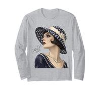 Gatsby Ragazze ruggenti Anni Venti Moda Trend Maglia a Manica