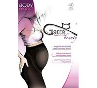 Gatta Body Protect 40den - Collant per donne incinte con speciale mutandina morbida molto elastica opaca