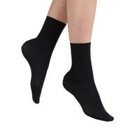 Gatta Calze da donna FAY microfibra 40 DEN - nero calze da donna, morbide, confortevoli, resistenti, coprenti, elastiche, calze con parte della punta rinforzata (2 Paia)