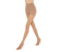 Gatta Collant anticellulite con minerali BYE CELLULITE 50 Den, snellente, modellante, resistente, delicato per il corpo, migliora la circolazione sanguigna (Daino, XL)