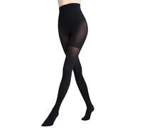 Gatta Collant anticellulite con minerali BYE CELLULITE 50 Den, snellente, modellante, resistente, delicato per il corpo, migliora la circolazione sanguigna (Nero, L)