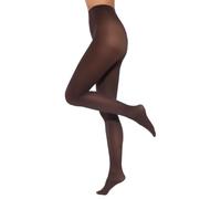 Gatta Collant da donna lisci nel colore Dark Choco della collezione Wedel 40 DEN - molto resistenti, elastici, uniformi, opachi, eleganti, a vita alta