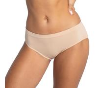 Gatta Mutandine Bikini Queenie - Mutandine Classiche, Molto comode, Elastica, Aderente al Corpo, con Tassello Antibatterico, confezionata in 3 Pezzi in Un Unico Colore (Beige, M)