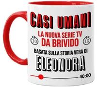 Gattablu Tazza mug 11oz Casi Umani, la nuova serie tv basata sulla storia vera di, personalizzata con il tuo nome! Idea regalo divertente!