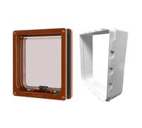 Gattaiola Cat Mate 221 Large - Set %: Gattaiola marrone + Fissaggio a parete