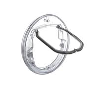 Gattaiola con Chiusura a 4 Vie, Porta per Piccoli Animali Domestici, Ideale per Finestre in Vetro, Foro di Accesso Libero, Resistente Alle Intemperie,Porta trasparente per gatti per animali domestici