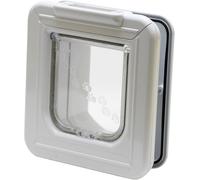 Gattaiola Elite Microchip Cat Flap with Digital Timer & LCD Display