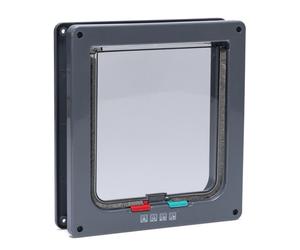 Gattaiola Karlie con chiusura a 4 vie e tunnel - grigio