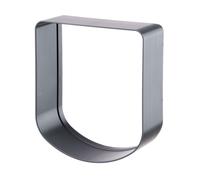 Ferplast Estensione per portina per cani piccoli gatti Gattaiola Porta SWING 3 e 5 EXTENSION, 16,3 x 5 x h 18,4 cm - Profondità 5 cm, Grigio