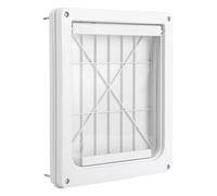 Gattaiola Per i E Cani Con Microchip |ABS Da | Porta Basculante Trasparente Canis | Sicura Leggera Peer Porta, Muro Domestici