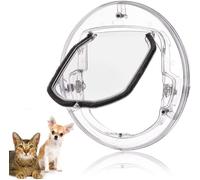 Gattaiola per Vetro Porta Basculante per Gatti E Cani Grande Porta Gattaiola per