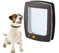 Gattaiola Porta per Cani Taglia Media Entrata e uscita controllabile 4 vie