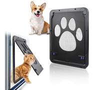 Gattaiola Porta per Gatti Cani Domestici Zanzariera Porticina per Cane Animali 24 x 29 cm Sportello Porte per Gatti Facile da Installare Lackable Porta Schermo Basculante per Gatto Piccolo Cane