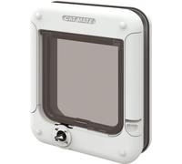 Gattaiola Rotante Con 4 Vie Di Bloccaggio, Colore: Bianco