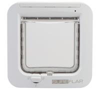 Gattaiola SureFlap con Microchip - Bianco