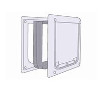 Gattaiola Trixie Bianco Plastica