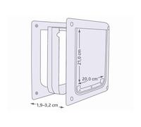 Gattaiola Trixie Bianco Plastica 25 × 29 CM