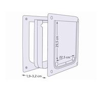 Gattaiola Trixie Bianco Plastica 30 × 36 CM