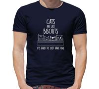 Gatti Are Like Biscuits, It's Rigido A Have Uno T-Shirt - - Animali -