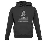 Gatti Are Like Biscuits, It's Rigido A Just Have Uno - Bambini Felpa Animali
