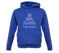 Gatti Are Like Biscuits, It's Rigido A Just Have Uno - Bambini Felpa Animali