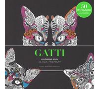 Gatti. Black premium. Colouring book antistress
