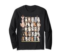 Gatti + Cani Che Amano Una Tazza di caffè al Mattino in Amore Maglia a Manica