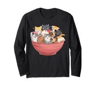 Gatti Carini in Una Ciotola Allegra Maglia a Manica