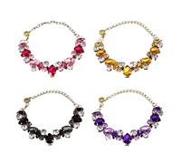 Gatti Collare Cristallo Vacanza Diamante per Matrimonio Principessa