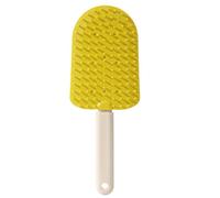 Gatti Comb, Pet Comb, Ergonomic Grip Non-Slip Handle Lightweight Design Safe Bristles Gentle Glide Cute Shape Easy Use, Grooming Tool for Pets, Homes, Soggiorno