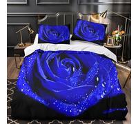 Gatti dagli occhi azzurri Set Di Copripiumino Set di 3 Pezzi microfibra morbida motivo 3D con cerniera con federe Ritratti artistici di felini copripiumino for adulti e adolescenti King（220x240cm）