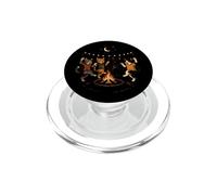Gatti Danzanti Falò Notturno Amante dei Gatti PopSockets PopGrip per MagSafe