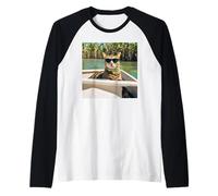 Gatti delle paludi della Florida Maglia con Maniche Raglan