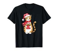 Gatti di Natale | Gatto Natale Maglietta