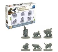 Gatti e catacombe alla ricerca di denti e artigli Miniature in plastica altament