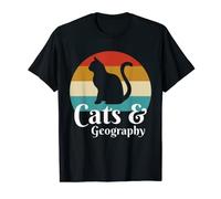 Gatti e geografia Maglietta