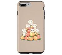 Gatti e pesche simpatici amanti degli animali appassionati di frutta Custodia per iPhone 7 Plus/8 Plus