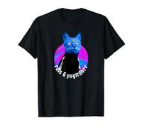 Gatti e Psytrance - Musica Psy Trance Top, Rave Outfit Maglietta