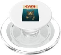 Gatti e topi carino divertente umorismo parodia regalo per donne uomini PopSockets PopGrip per MagSafe