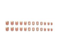 Gatti Eye Press On Nails Glitter Quadrato Acrilico Falso Riutilizzabile Stick On Per Arte Manicure Decorazioni Stick On Nail