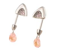 Gatti fatti a mano Piercing Orecchio Orecchini Con Zirconi Alla Moda Osso Unghie Donne Accessori Eleganti Gioielli Per Il Corpo In Acciaio Inox Gatti Osso, Misura unica, come descritto, come descritto