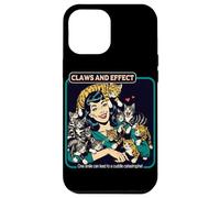 Gatti Galore Vintage Artigli ed Effetto Custodia per iPhone 12 Pro Max